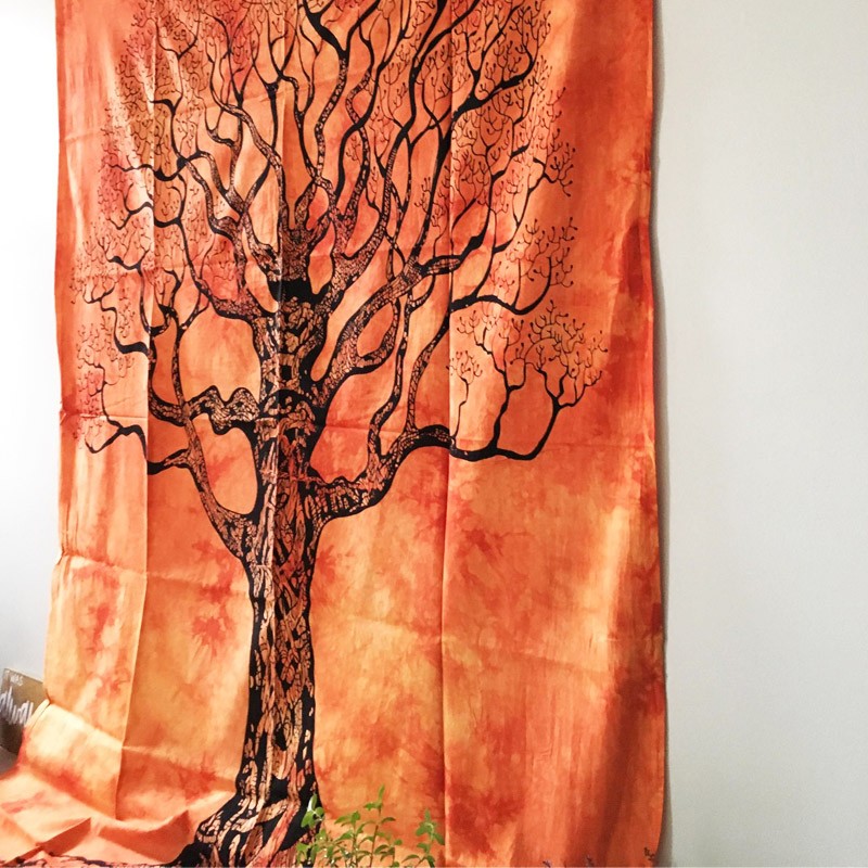 Tapestry - Mystic Tree (Orange)