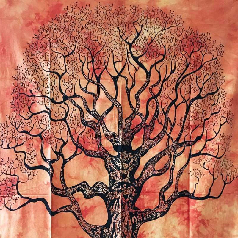 Tapestry - Mystic Tree (Orange)