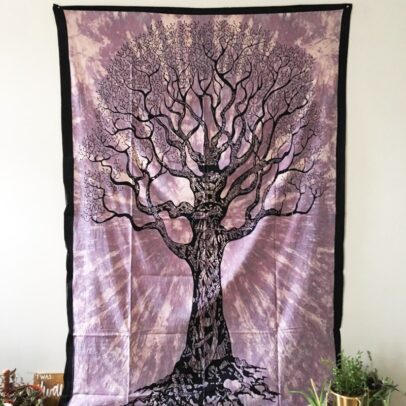 Tapestry - Mystic Tree (Purple)