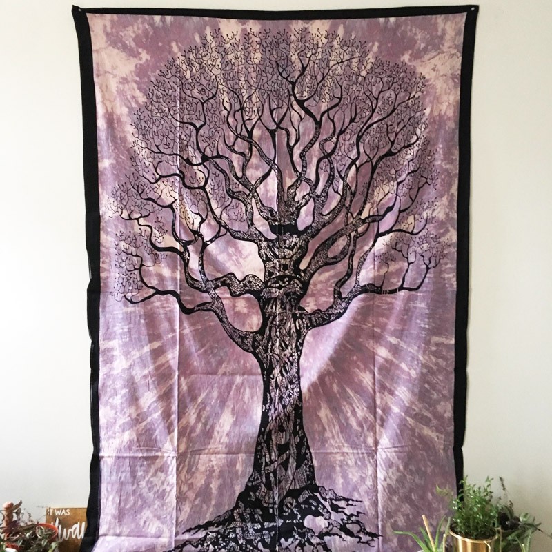 Tapestry - Mystic Tree (Purple)