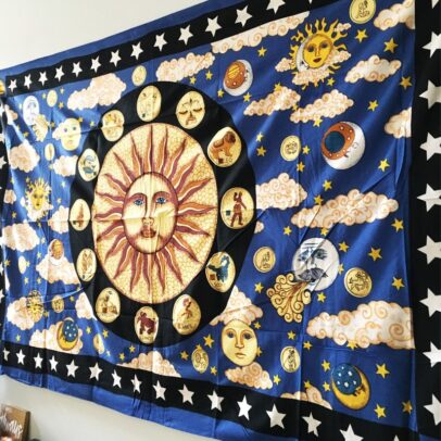 Tapestry - Zodiac Wheel