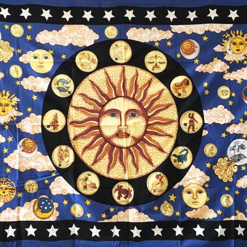Tapestry - Zodiac Wheel