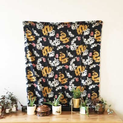 Printed 2-in-1 Textile - Dragons