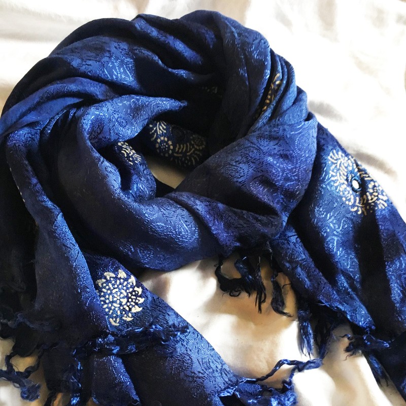 Mirrors 2-in-1 Textile - Navy Blue