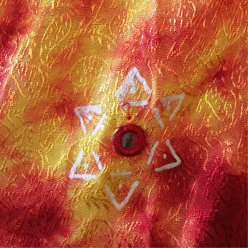 Mirrors 2-in-1 Textile - Orange