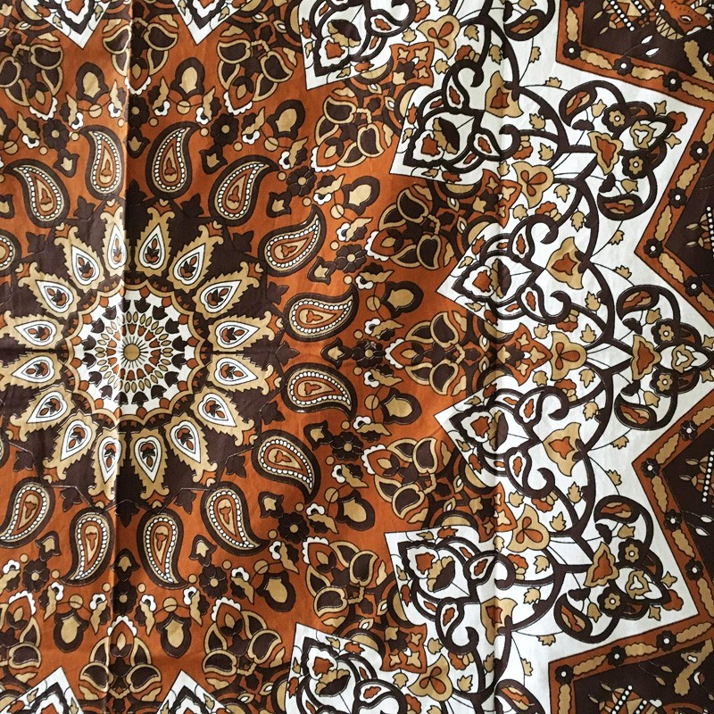 Mandala Tapestry - Stained Glass (Brown)