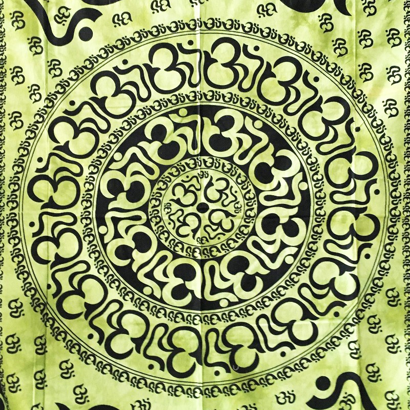 Tapestry - Ohm Circle (Green)