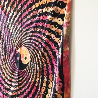 Tapestry - Yin Yang Spiral (Tie-Dye)