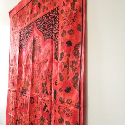 Tapestry - Temple Tree of Life (Red)