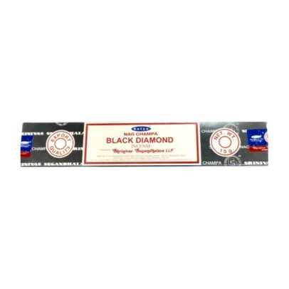 Black Diamond - Satya 15gms Incense Sticks