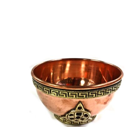 Triquetra - Copper & Brass Incense Bowl