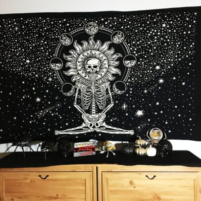 Tapestry - Skeleton Yoga