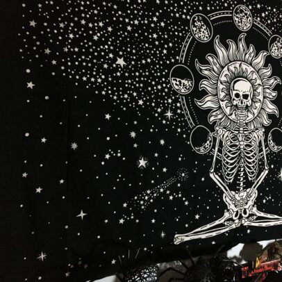 Tapestry - Skeleton Yoga