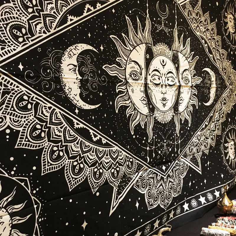 Tapestry - Triple Goddess Sun & Moon