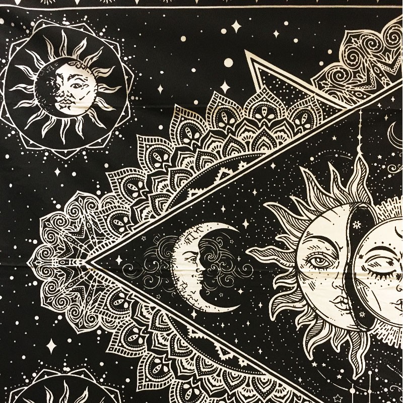 Tapestry - Triple Goddess Sun & Moon