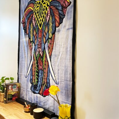 Tapestry - Artsy Elephant (Painted)
