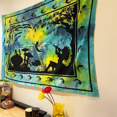 Tapestry - Enchanted Flute (Tie-Dye)