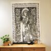 Tapestry - Angel of Peace (Black and White)