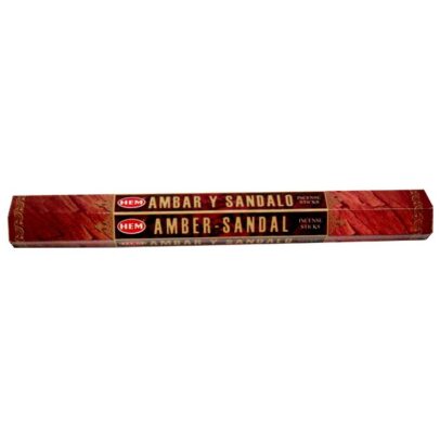 Amber-Sandal - HEM 20 Sticks Incense