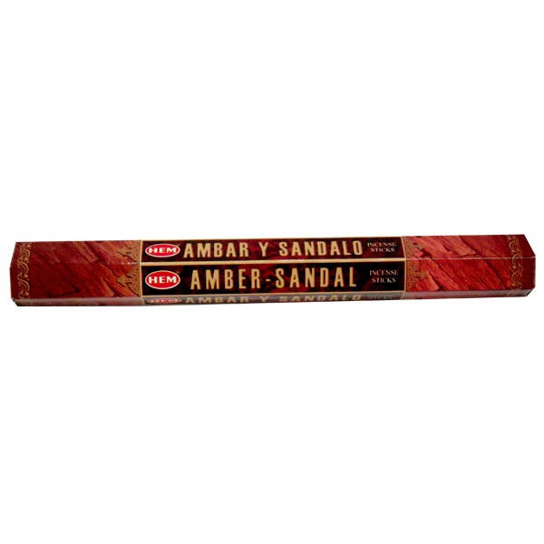 Amber-Sandal - HEM 20 Sticks Incense