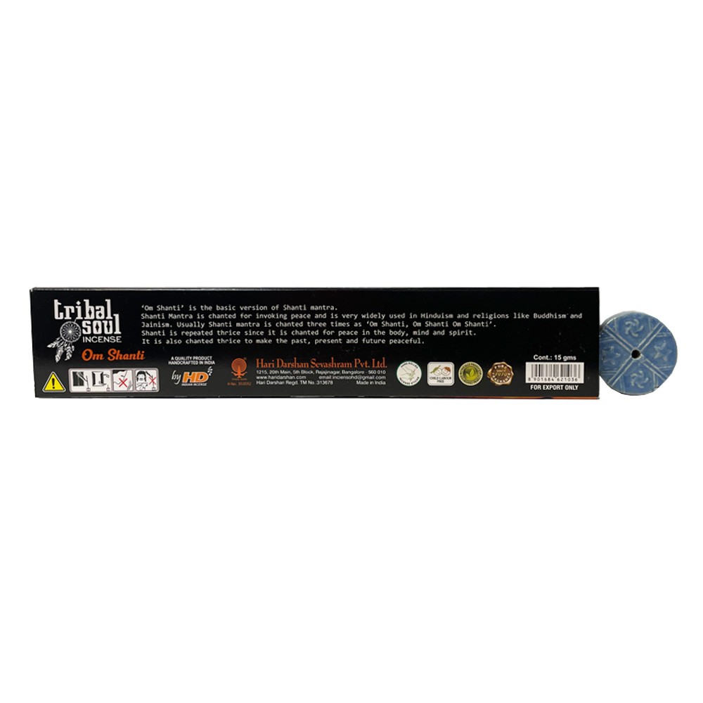 Om Shanti - Tribal Soul 15g Incense Sticks