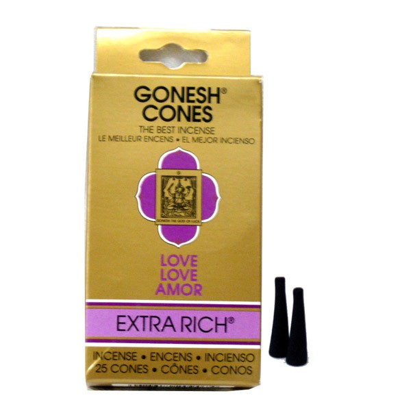 (Extra Rich) Sandalwood- Gonesh Incense Cones