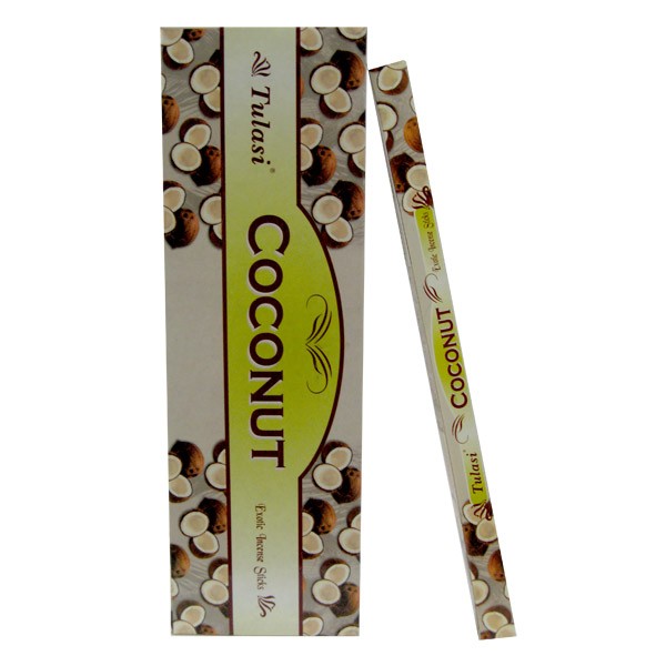 Coconut - Tulasi Incense 8 Sticks