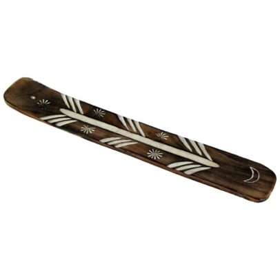 White Inlay- Flat Burner