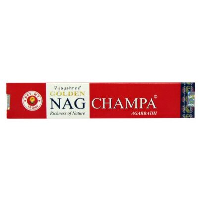 Golden Nag Champa - Vijayshree Incense 15 gms Sticks